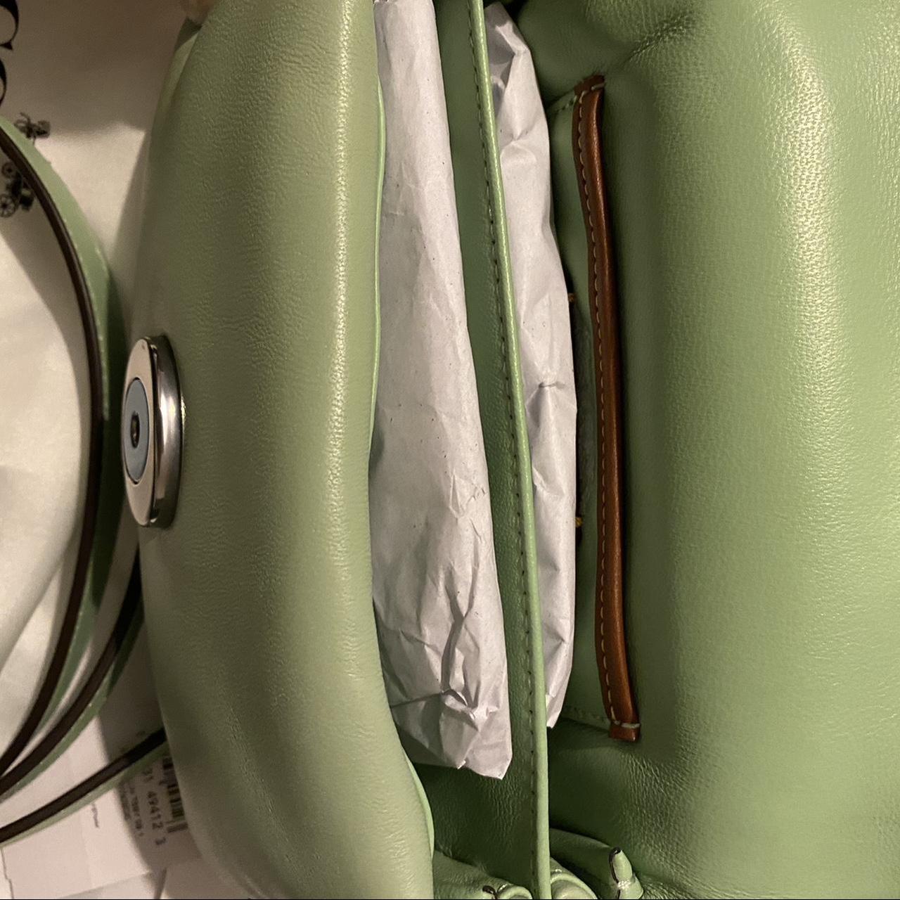 Coach pillow tabby 18 bag in pistachio / pastel... Depop