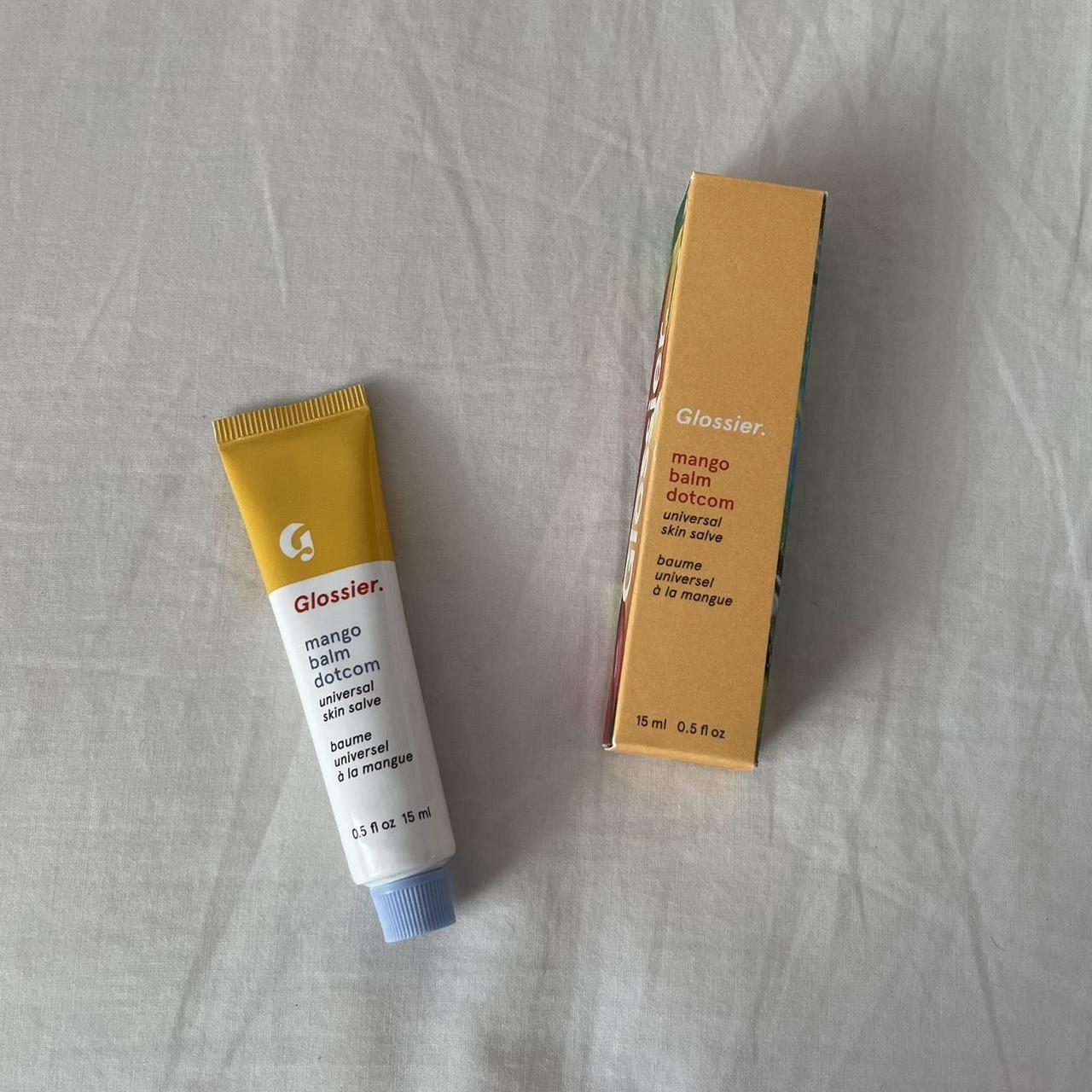 Glossier Mango Balm Dotcom Condition: Completely - Depop