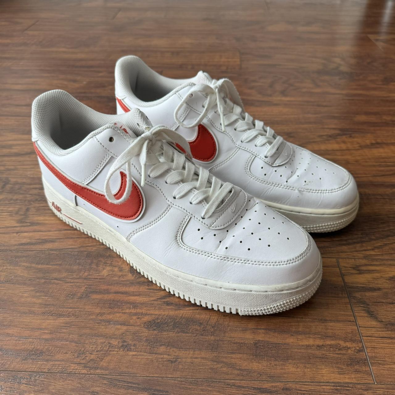 mens nike air force 1 low red