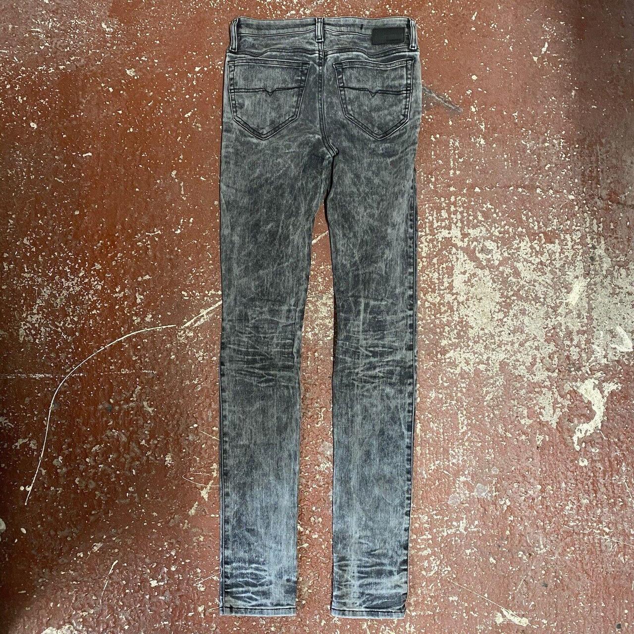 Diesel Women's Grey Jeans Depop