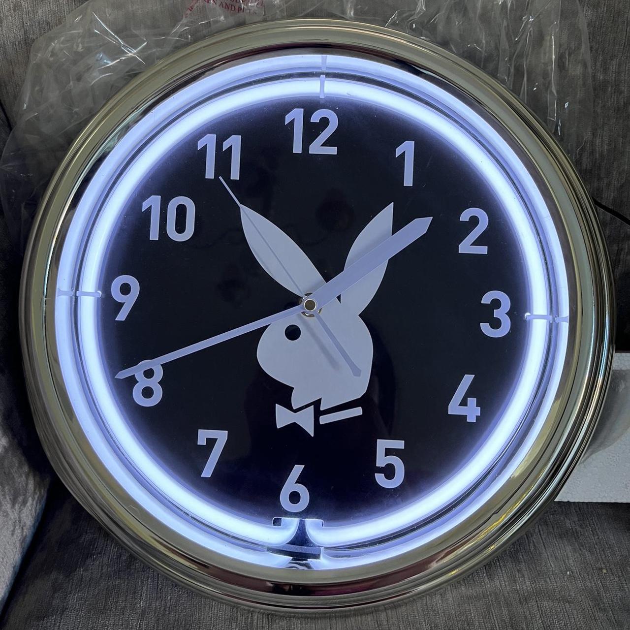 Vintage collectable rare Playboy neon clock. In... Depop