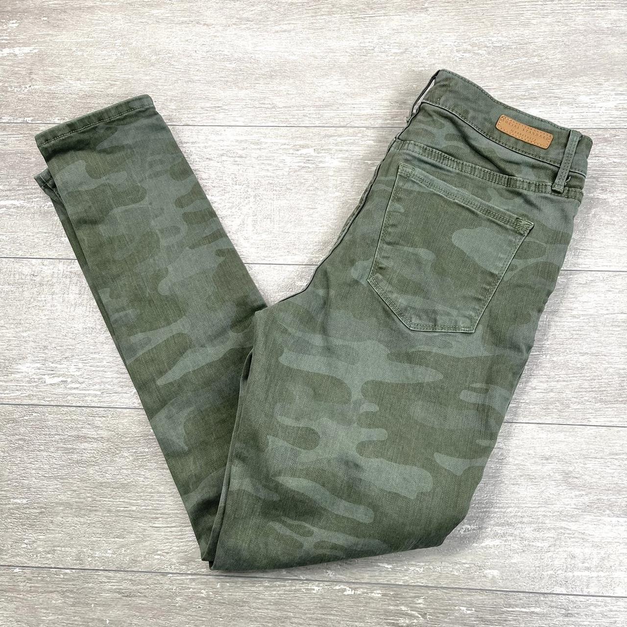 Social Standard by Sanctuary Green Camouflage High... - Depop