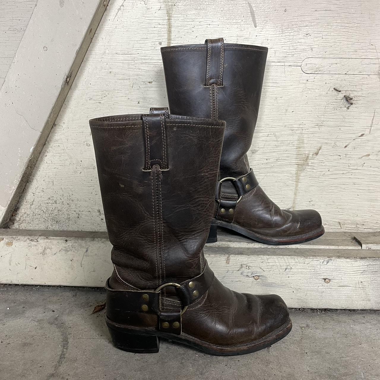 frye harness boots clearance