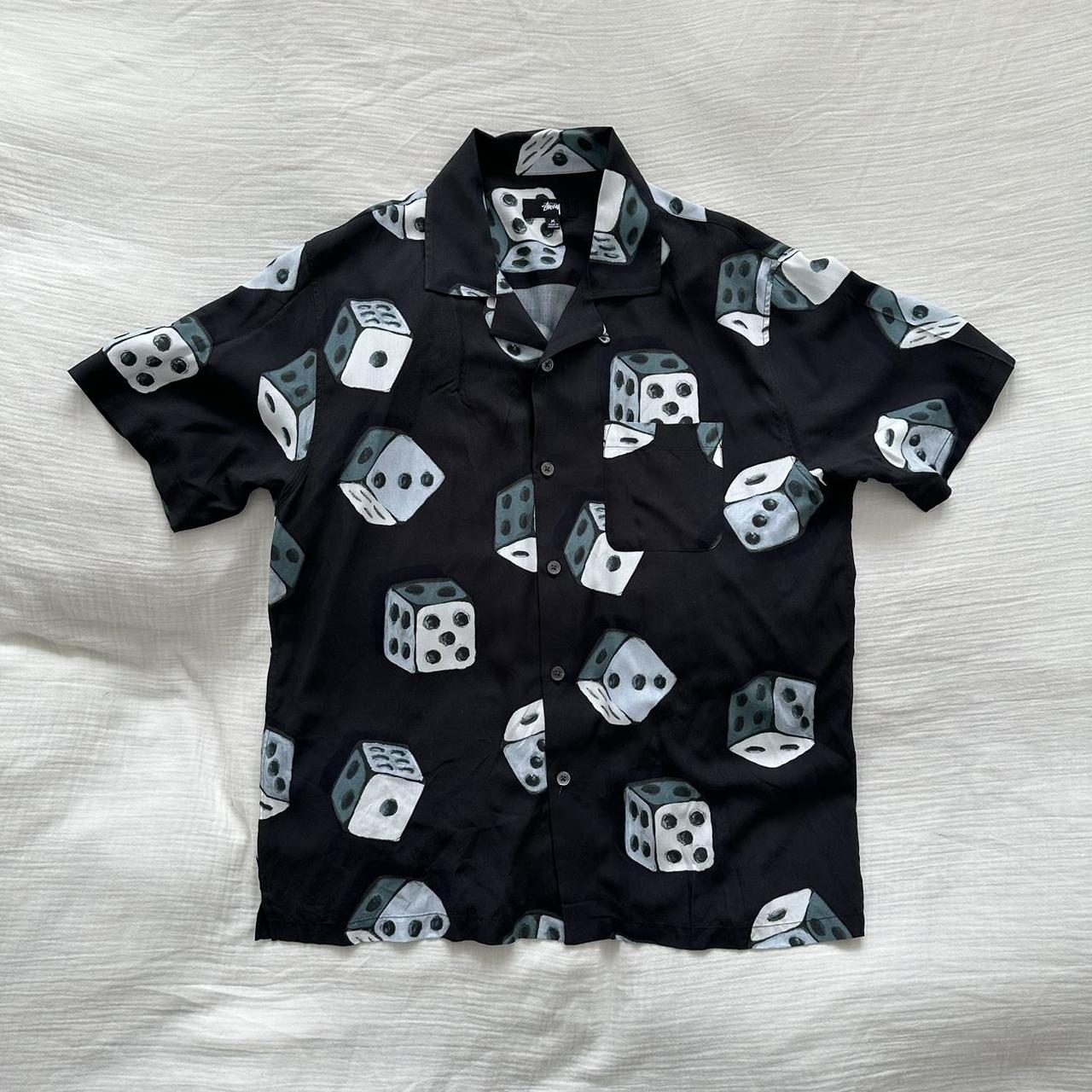 Stussy Dice Pattern Shirt S21 Stussy Dice pattern... - Depop