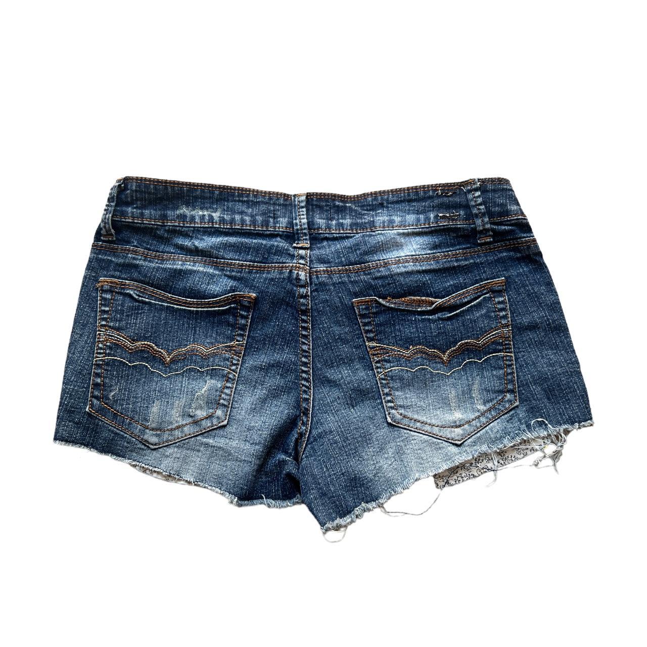 Abercrombie & Fitch, Shorts, Y2k Lowrise Dark Wash Denim Shorts