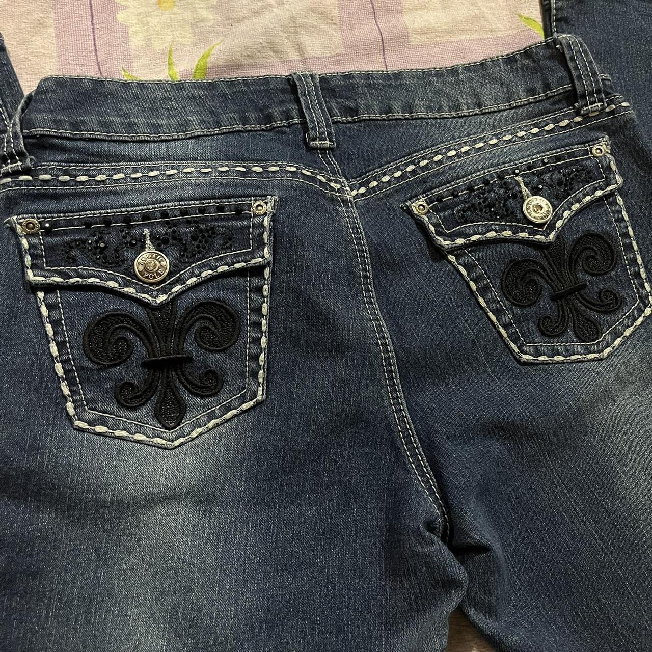 cutest southpole skinny jeans! labeled as a size 11,... - Depop