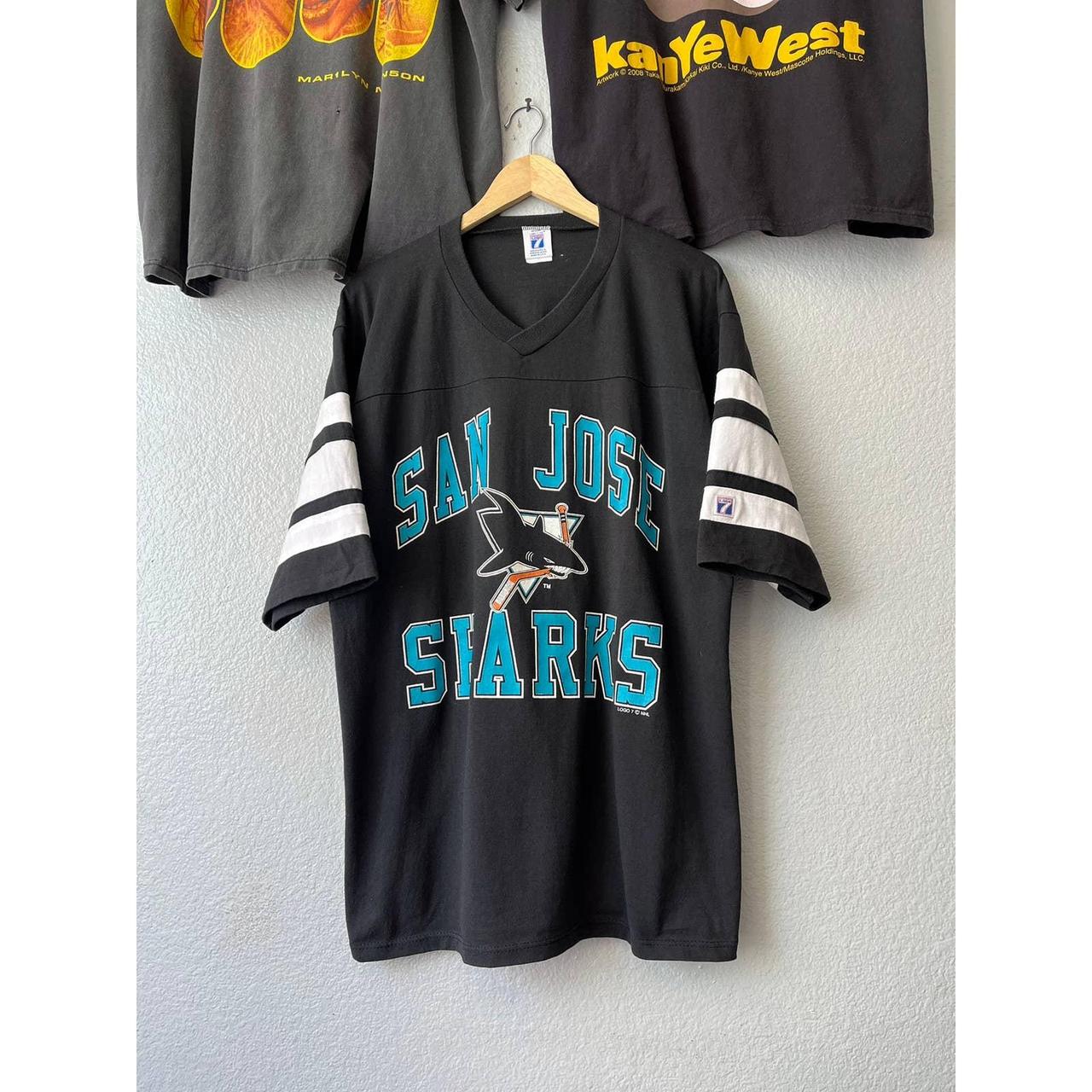 Printed Basketball Uniform Sharks style