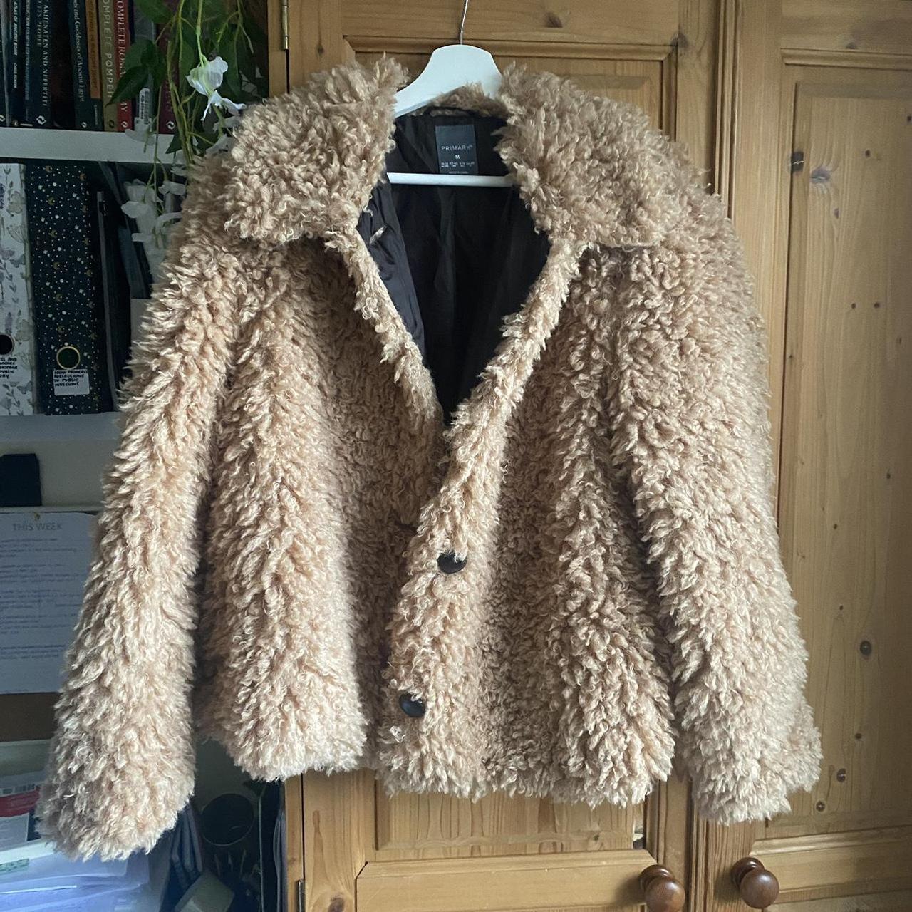 Fake fur clearance jacket primark