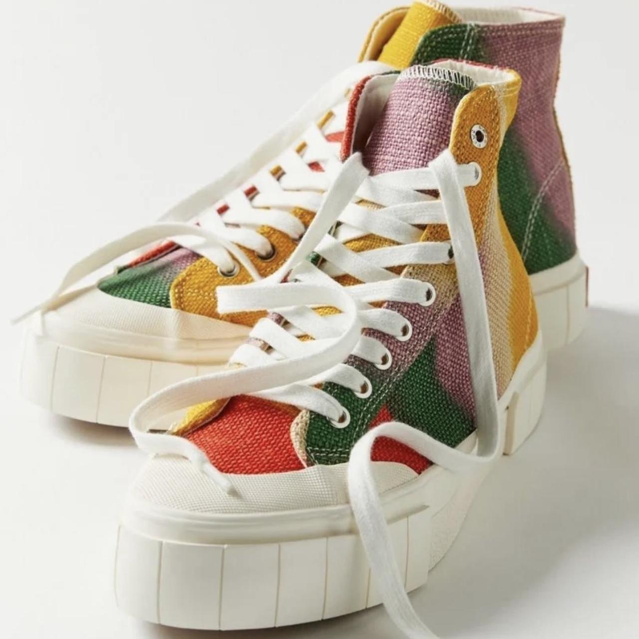 GOOD NEWS Palm Jute High Top Sneakers, Purchased...