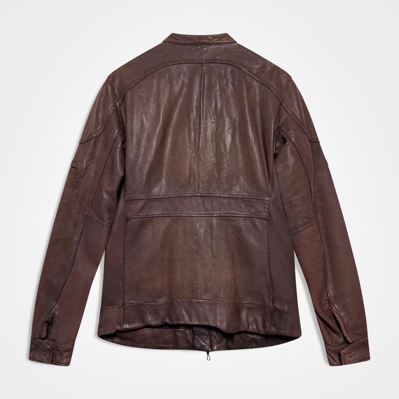 Katharine Hamnett Leather Biker Jacket Medium | Depop Katharine Hamnett Leather Biker Jacket Medium | Depop