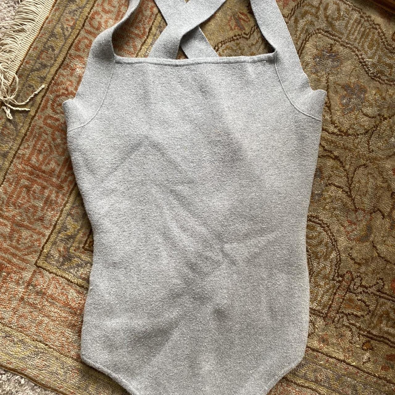 Abercrombie & Fitch Women's Grey Bodysuit (2)