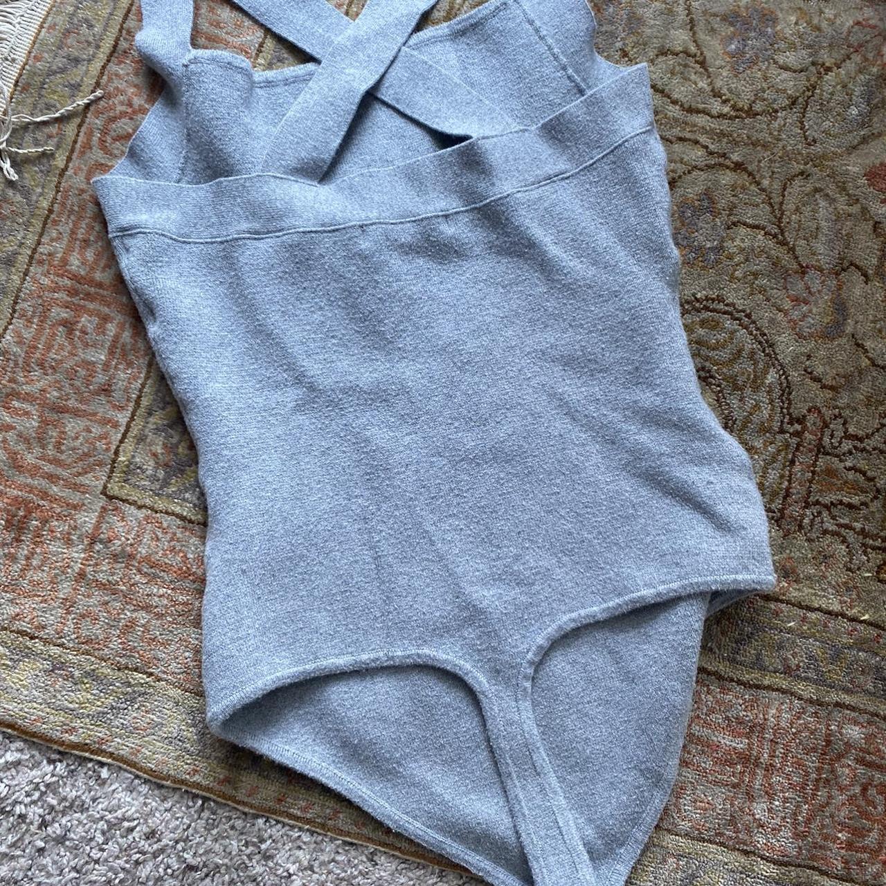 Abercrombie & Fitch Women's Grey Bodysuit (3)