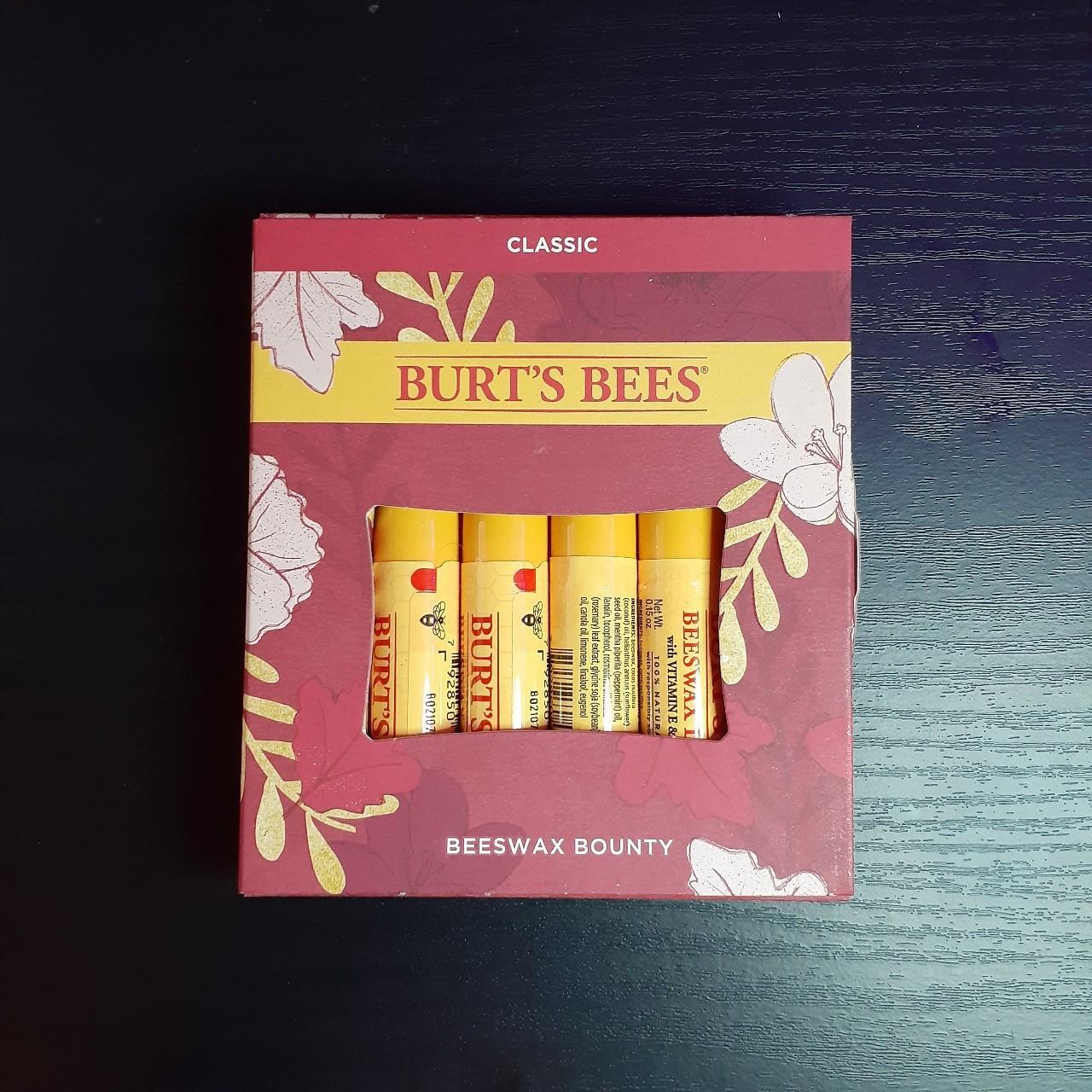 Burt's Bees Yellow and Red Bath-and-body