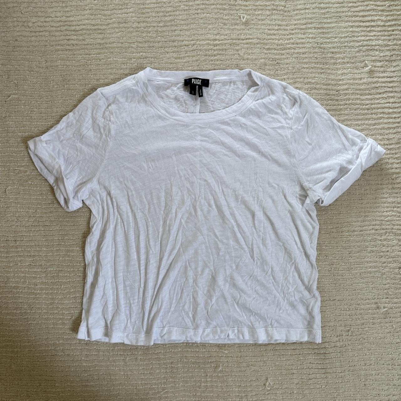 PAIGE Women's White T-shirt