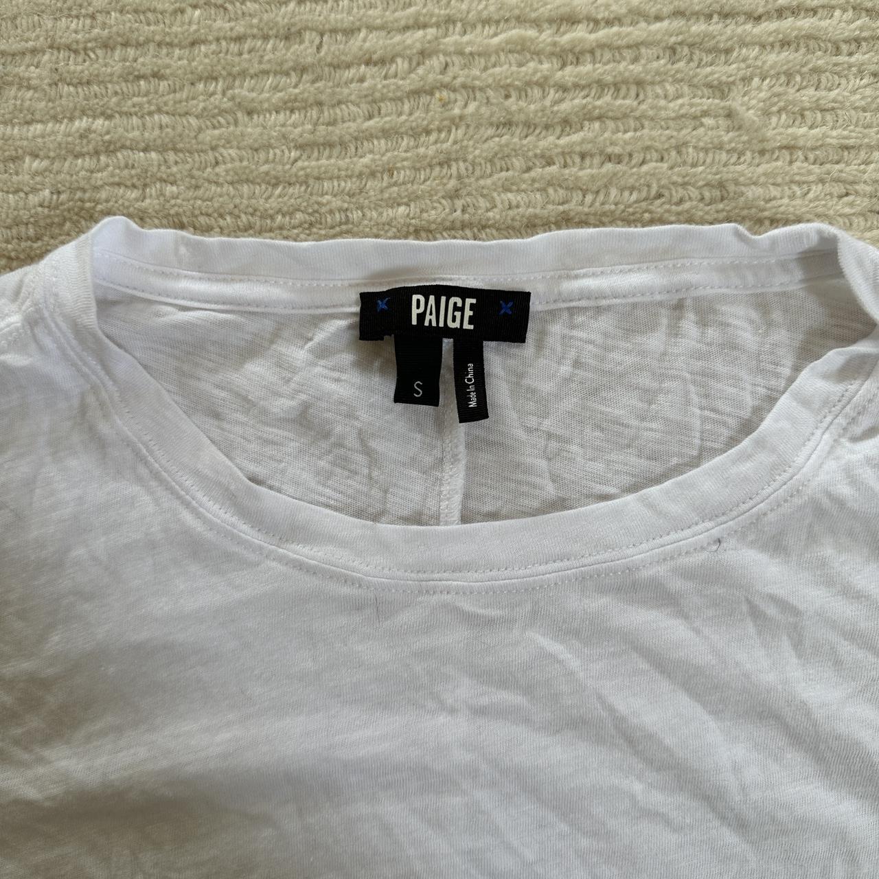 PAIGE Women's White T-shirt (2)