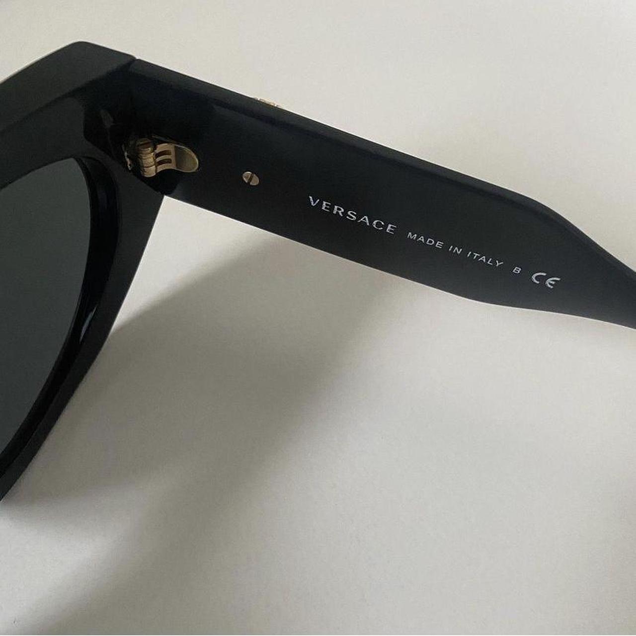 versace women's black sunglasses