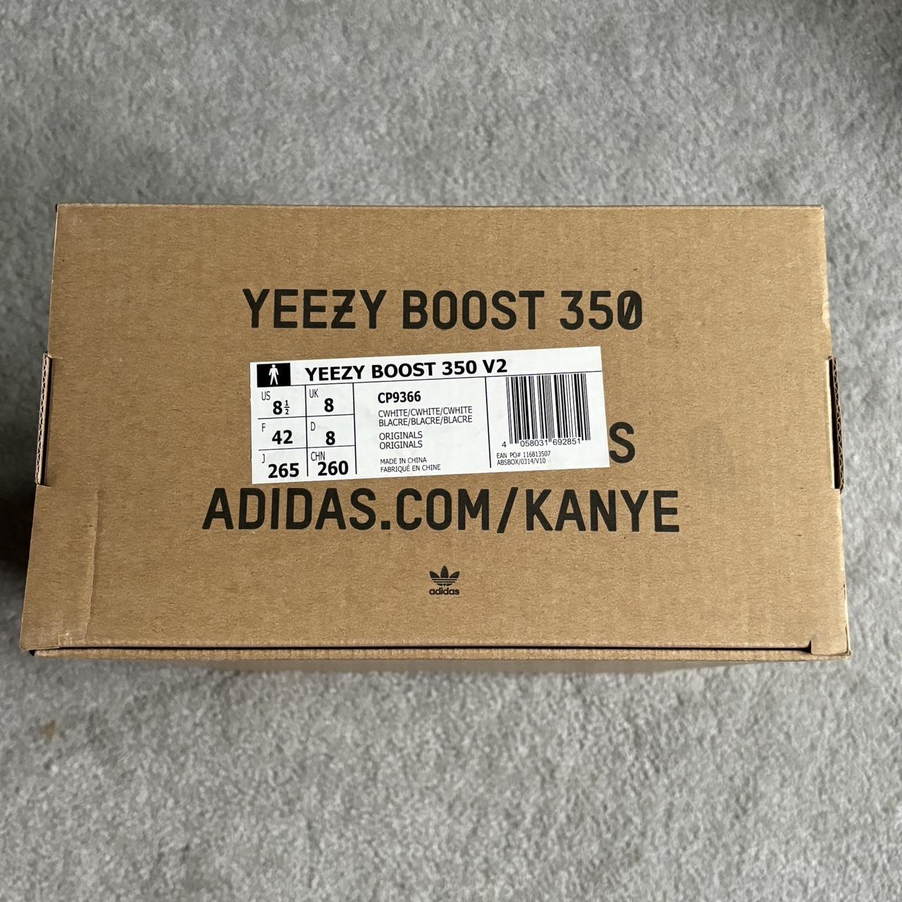 Adidas Yeezy Boost 350 V2 UK8 Triple White
