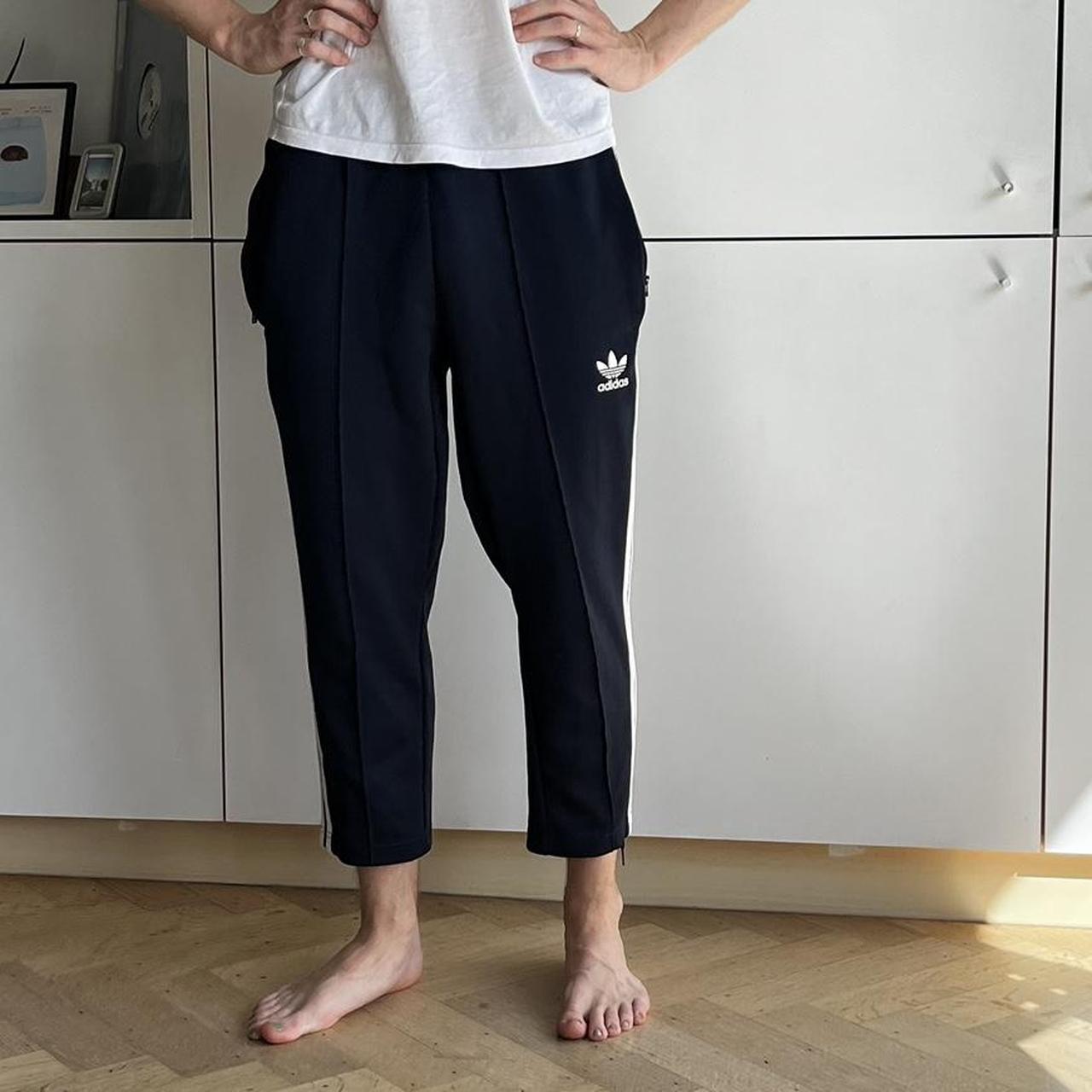 Adidas cropped joggers online