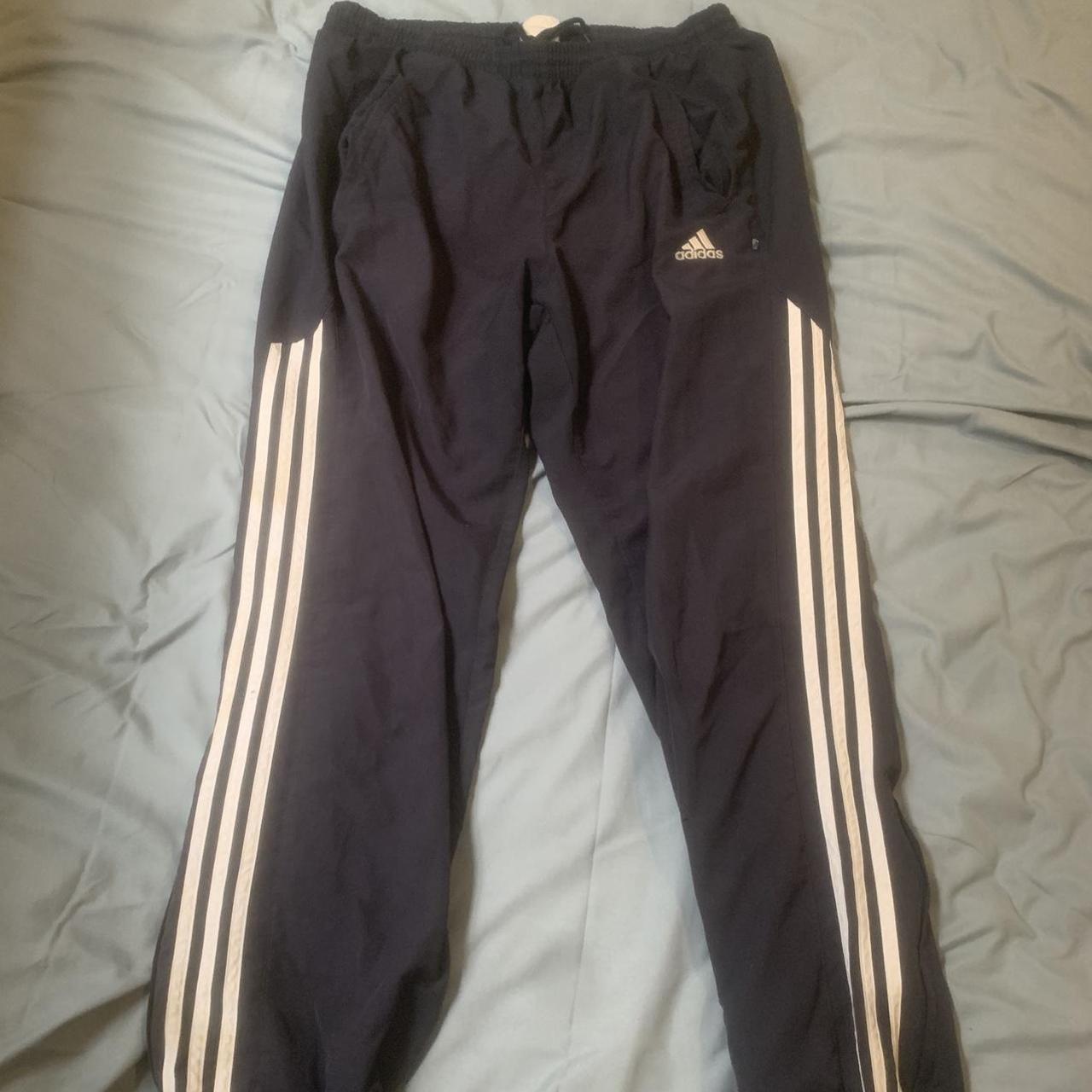 Adidas track pants | vintage tracksuit | size M |... - Depop