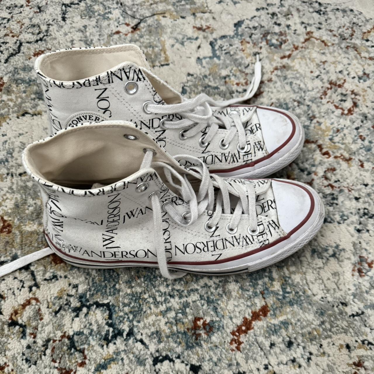 Jw anderson sales converse white