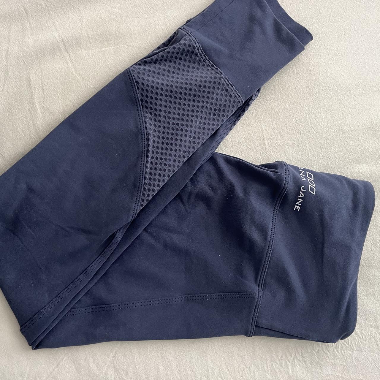 Lorna Jane navy blue active wear leggings Size XS... Depop