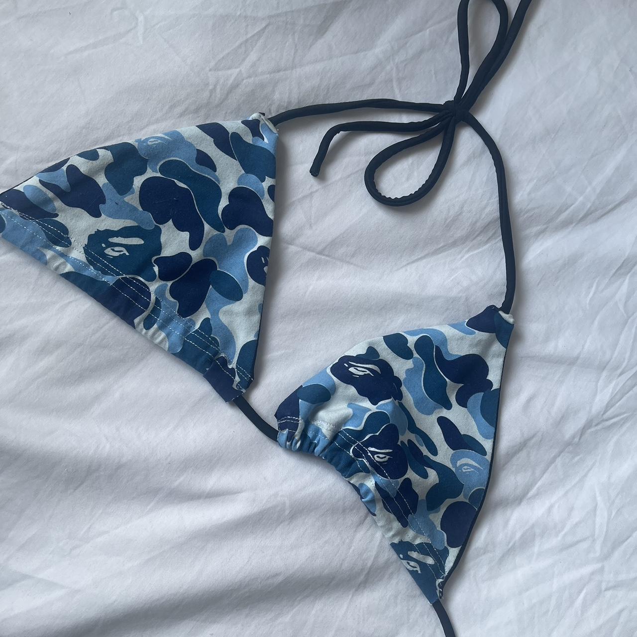 BAPE/ Bathing Ape two piece bikini top and shorts | Depop