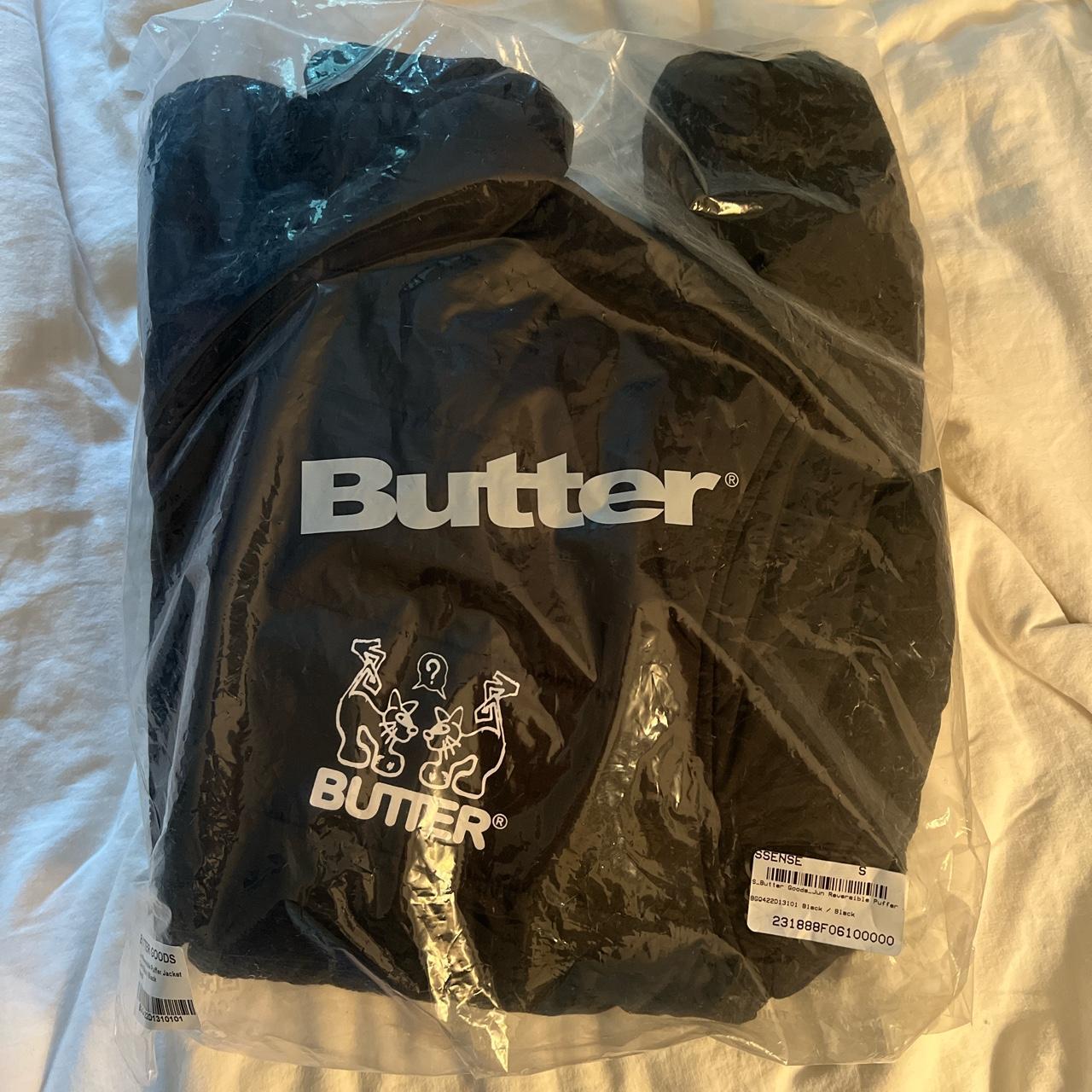 Butter Goods Jun Reversible Puffer Jacket - Black/Black - KCDC Skateshop