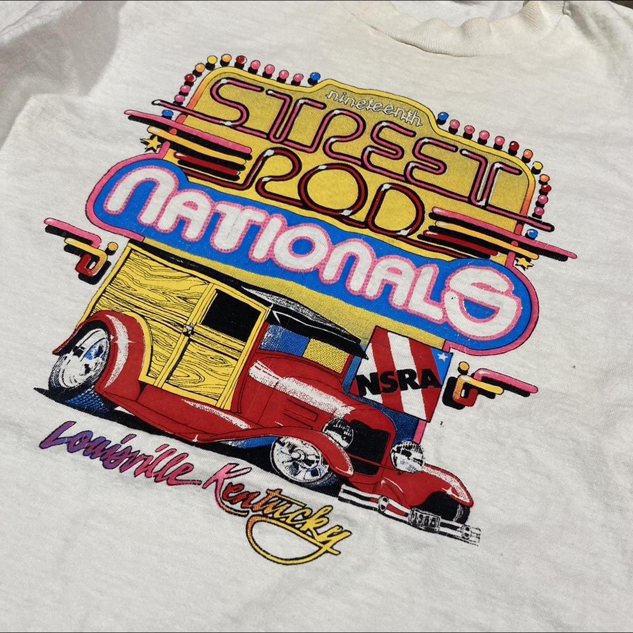 Vintage Street Rod Nationals Graphic Shirt - Depop