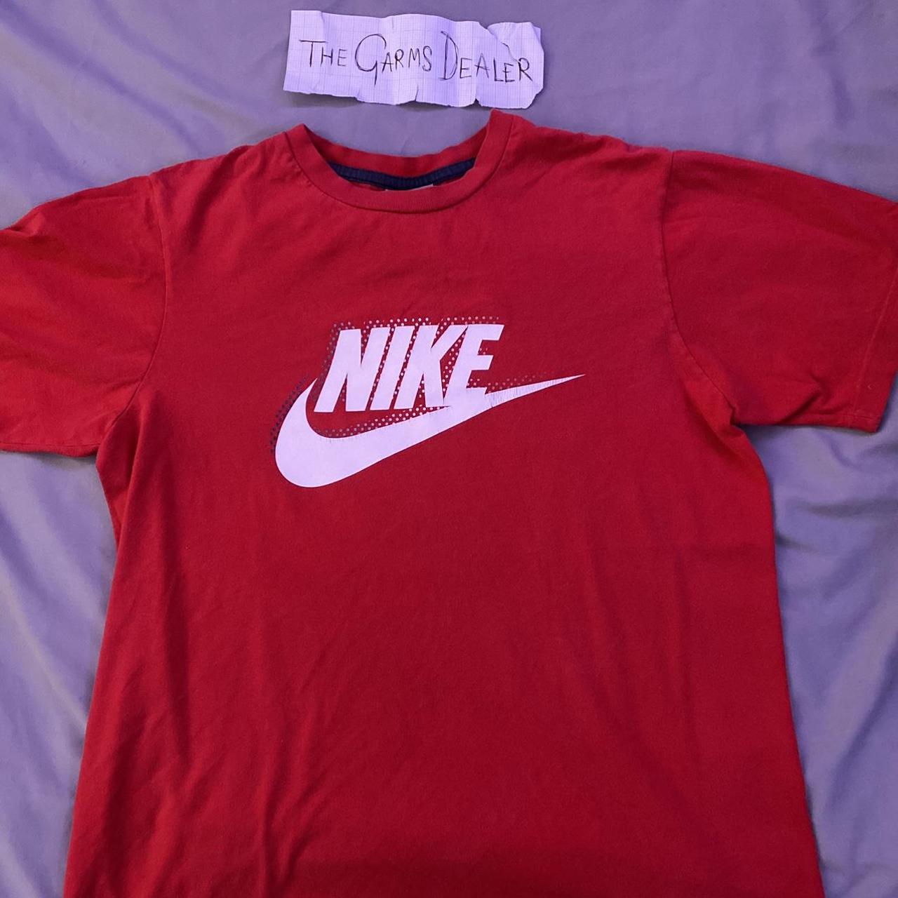 Nike Men's Red T-shirt | Depop