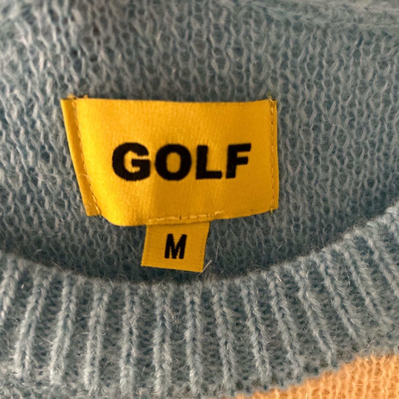 Golf Wang striped mohair sweater Never Worn Size... - Depop