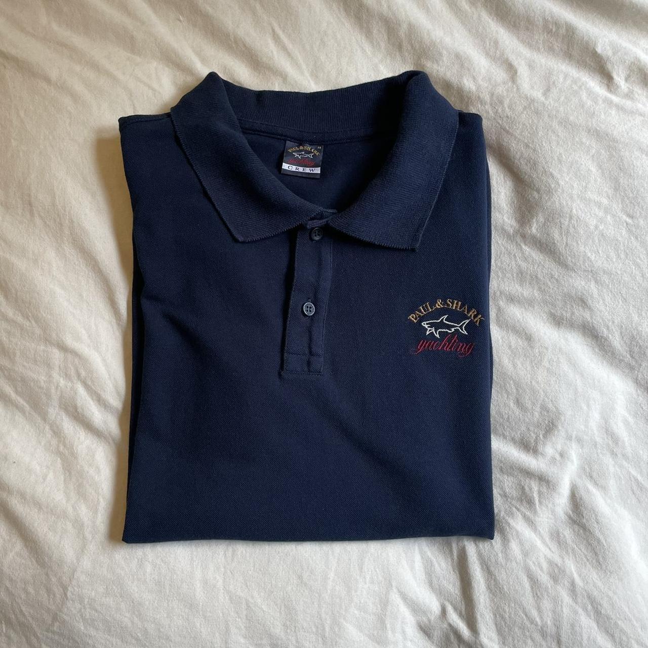 Paul & Shark yachting Navy Blue polo shirt.... - Depop