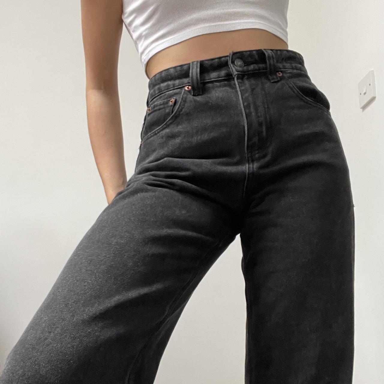 Motel parallel black jeans high waisted Size... - Depop
