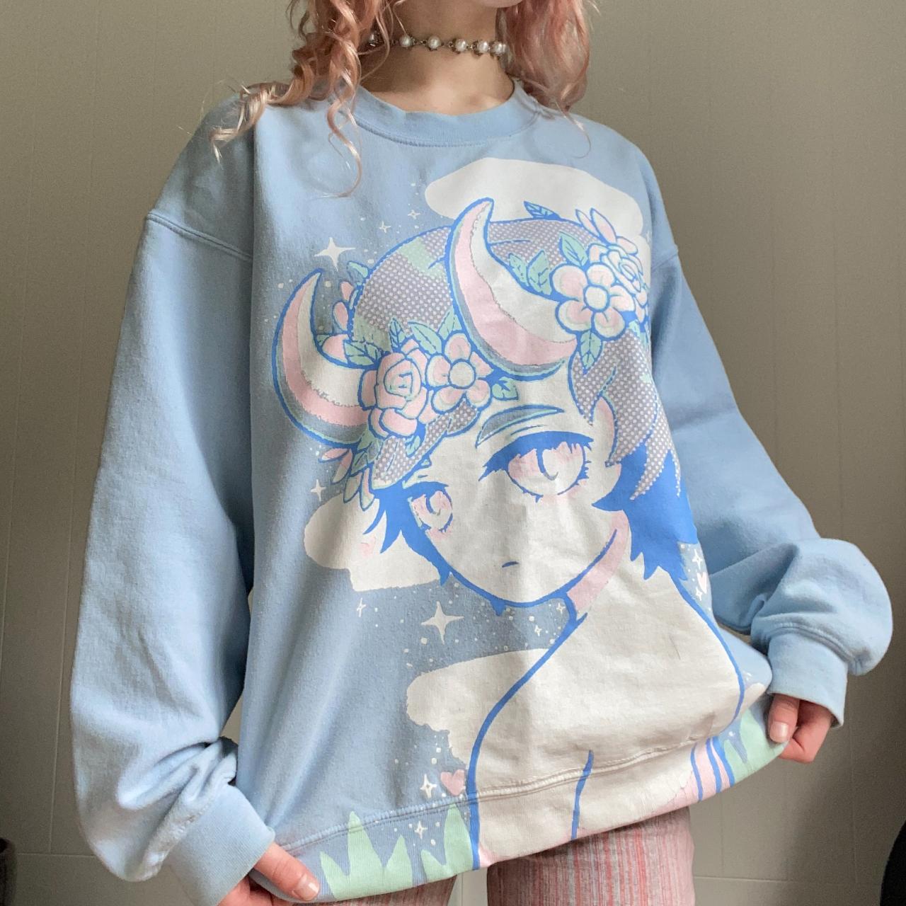 Rare Omocat Demonboy selling softie animecore sweatshirt sz s *please read description*