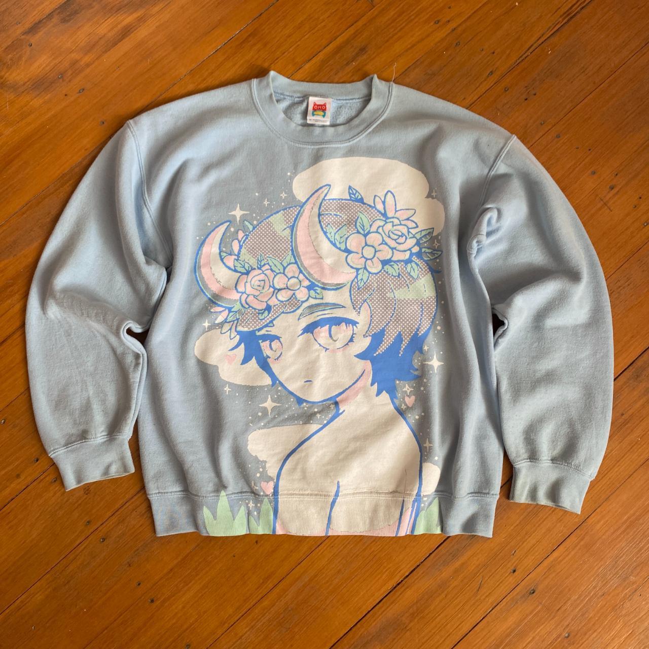 Rare Omocat Demonboy selling softie animecore sweatshirt sz s *please read description*