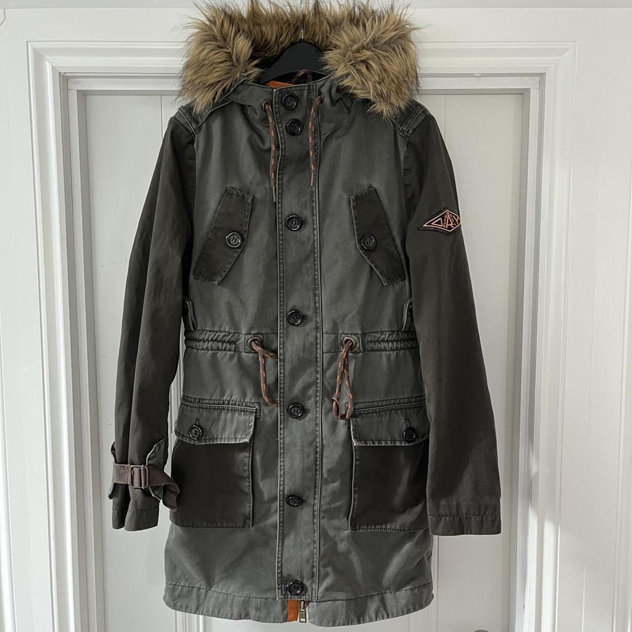 Superdry rookie heavy sale weather tiger parka