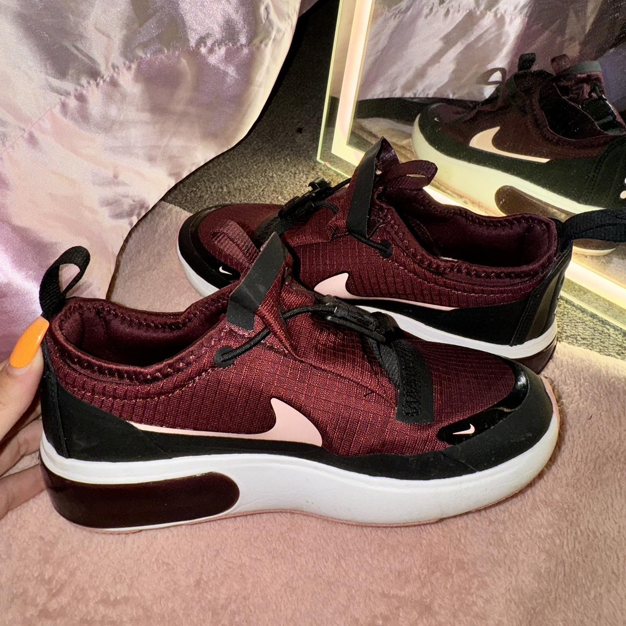 Nike shoes maroon hotsell