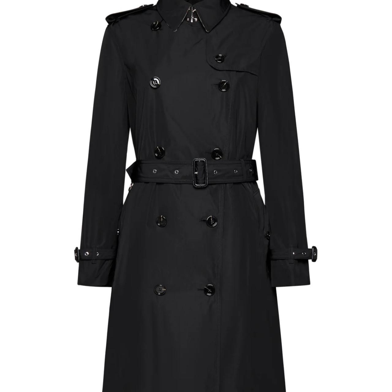 Burberry harbourne trench outlet black