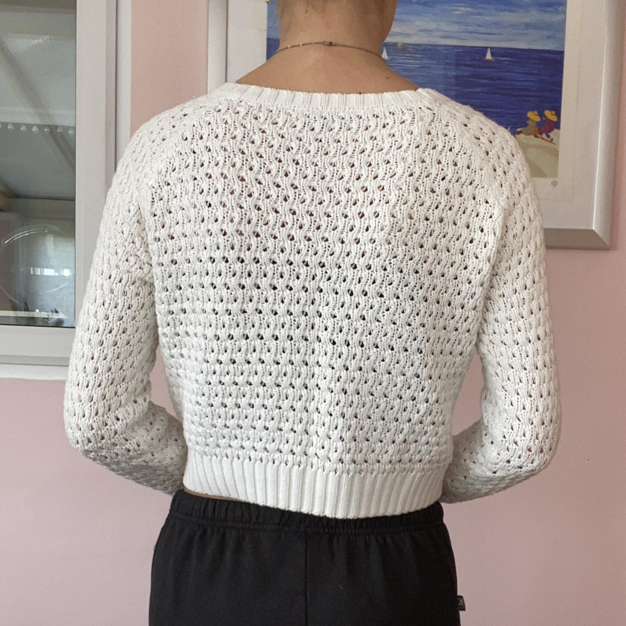 Matalan Women's White Jumper | Depop