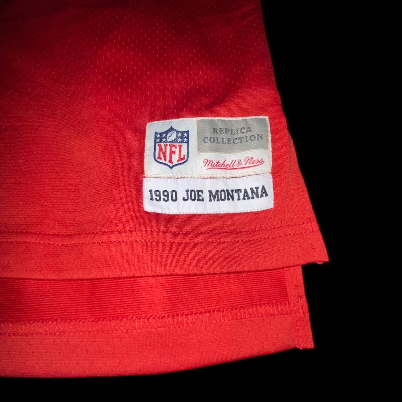 Joe Montana San Francisco 49ers Shirt Mitchell & - Depop