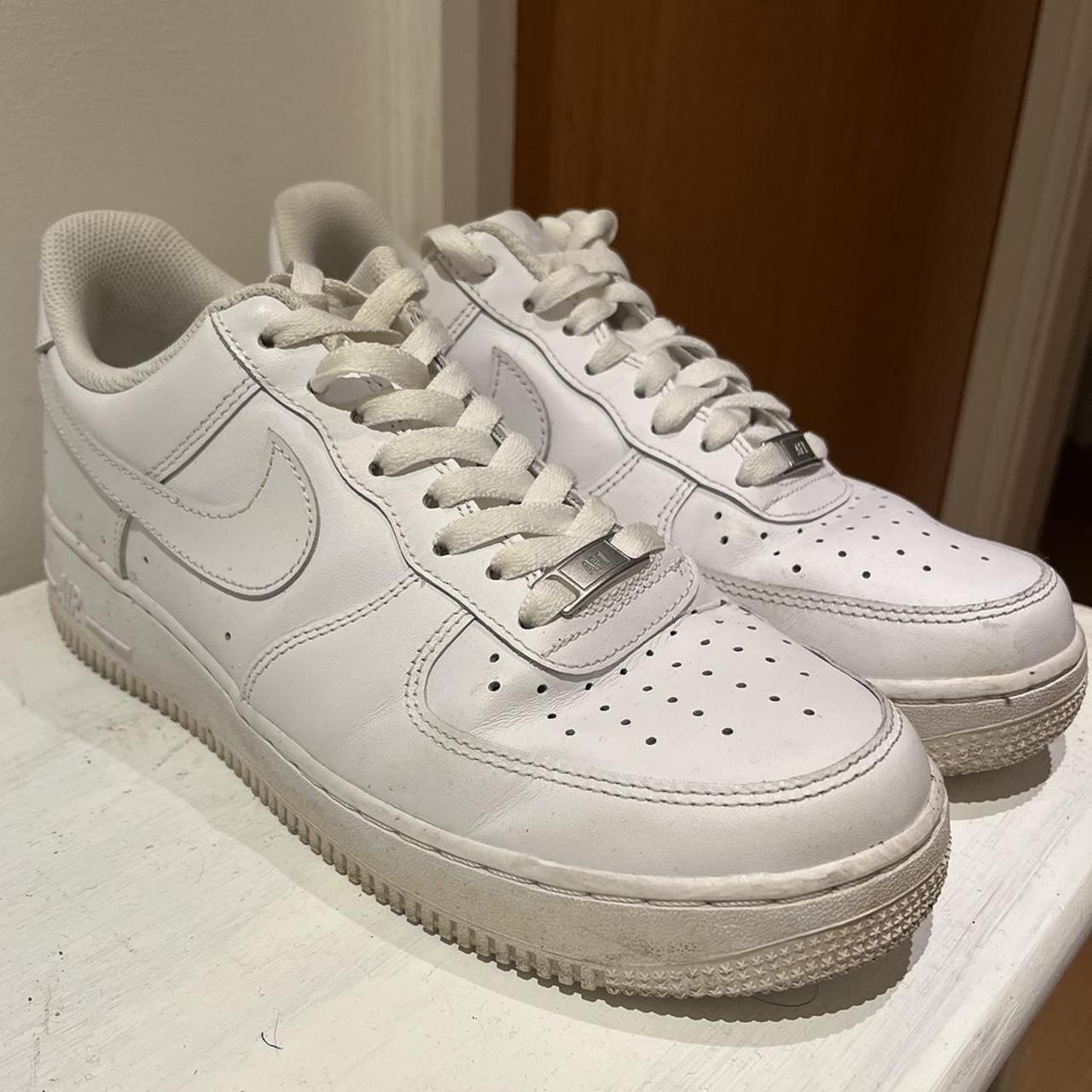 Men’s White Air Force 1 - Size 7. Only worn a couple... - Depop