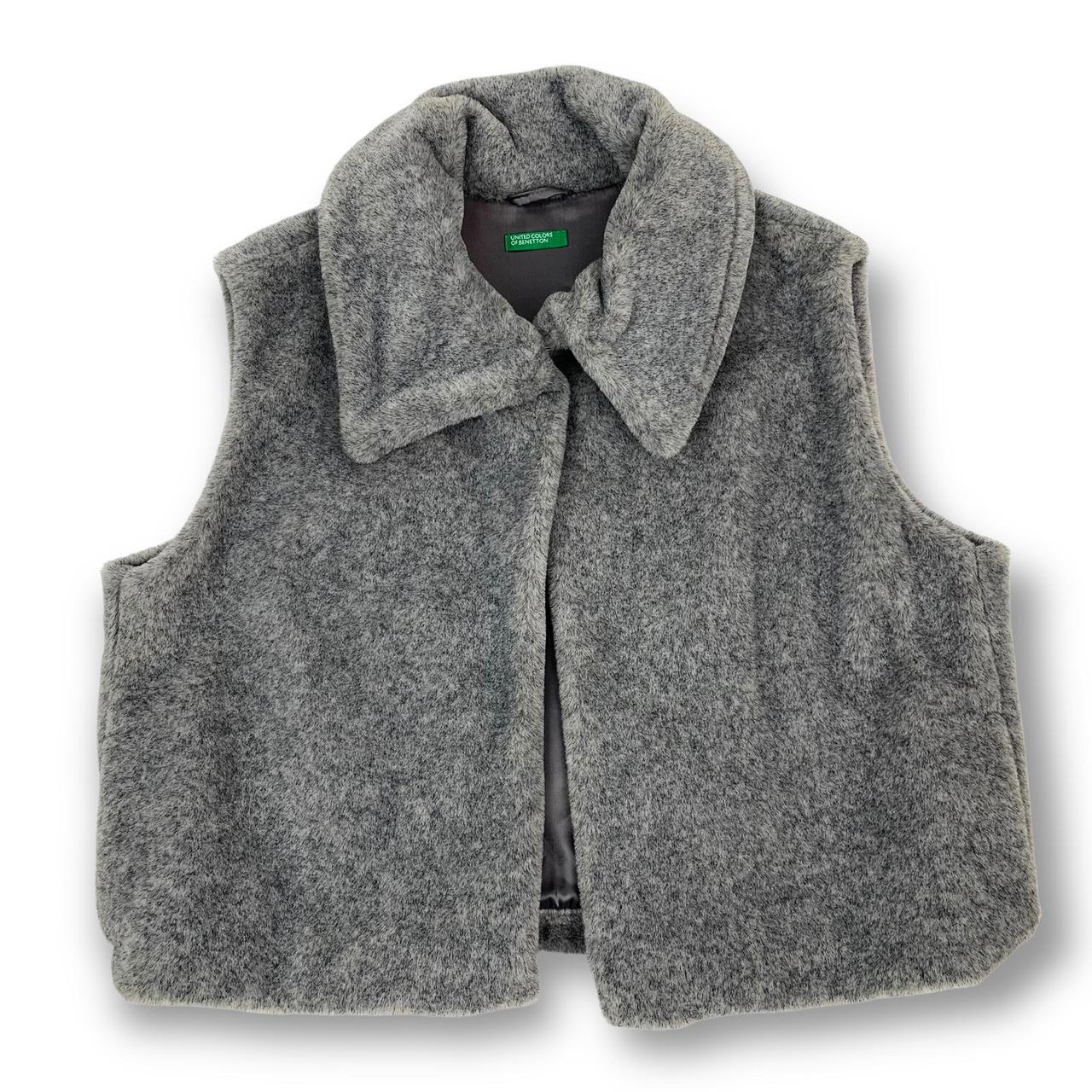 Gilet Donna United Colors Of Benetton - Maglioncino Senza Maniche In Lana E Acrilico - Foto 3