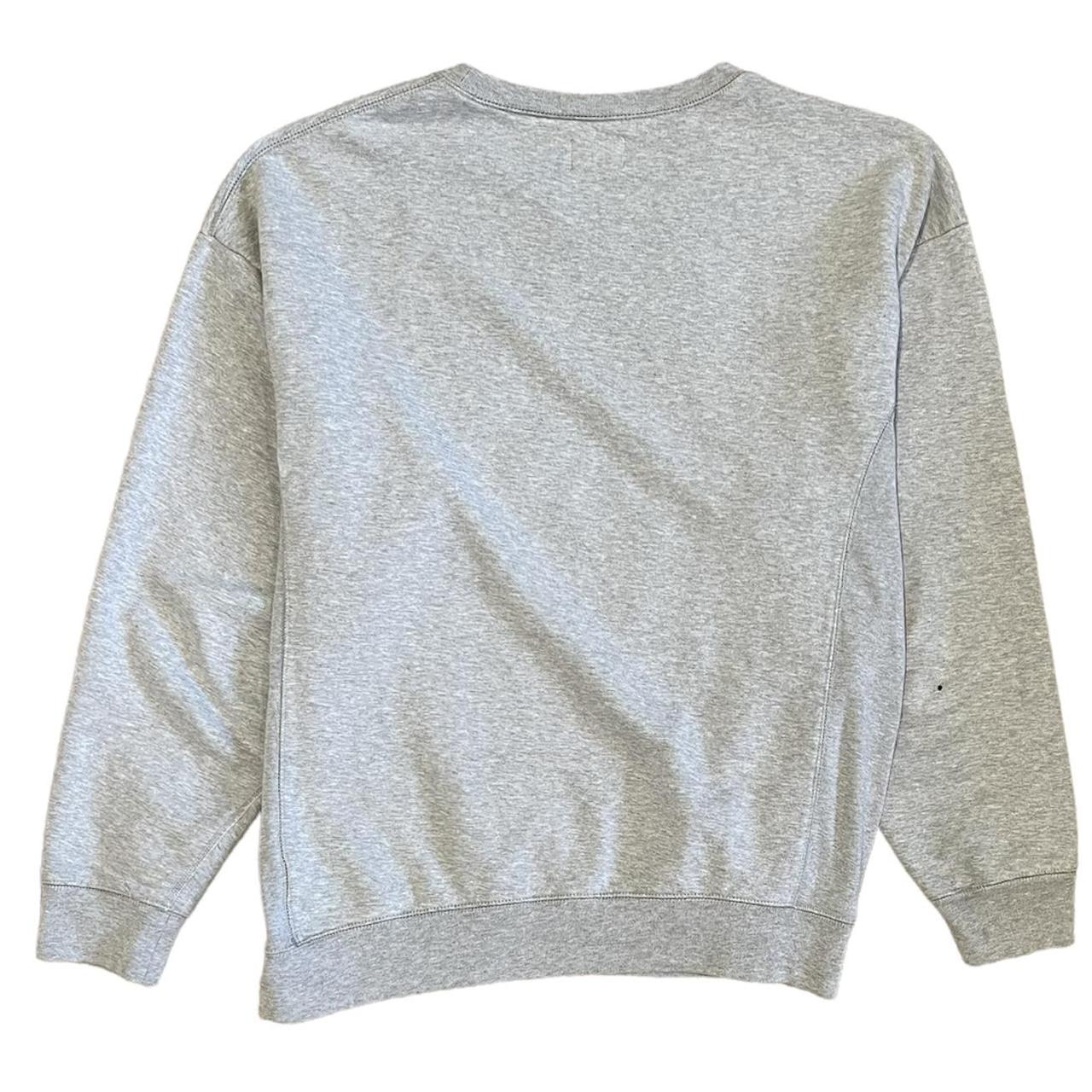 Patta Men's Grey and White Sweatshirt | Depop