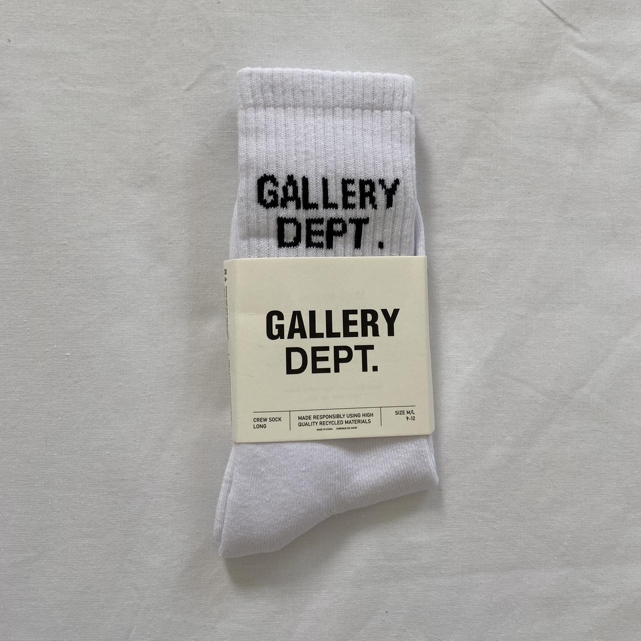 Gallery Dept. Men's White Socks | Depop