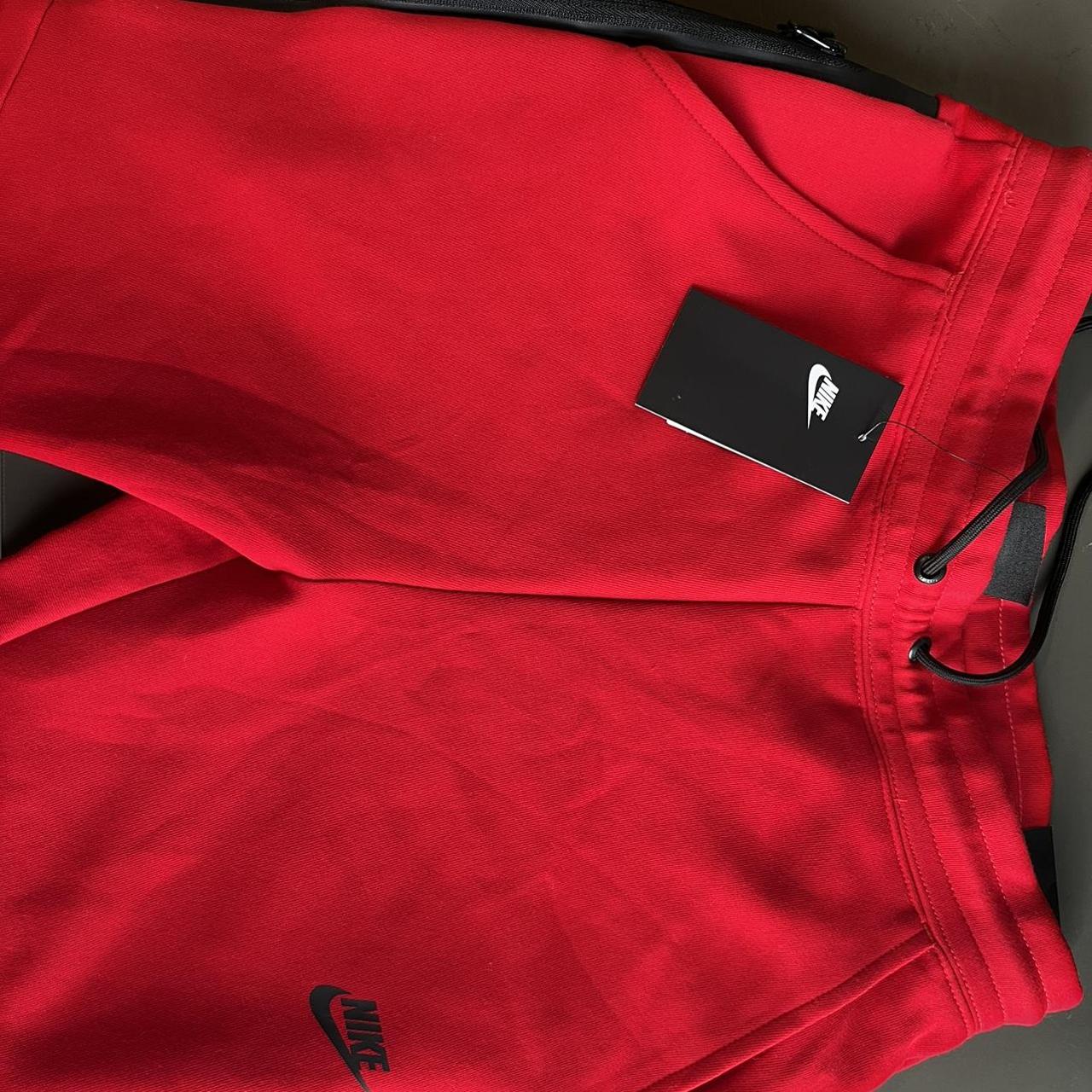 Nike Men's Red Joggerstracksuits Depop