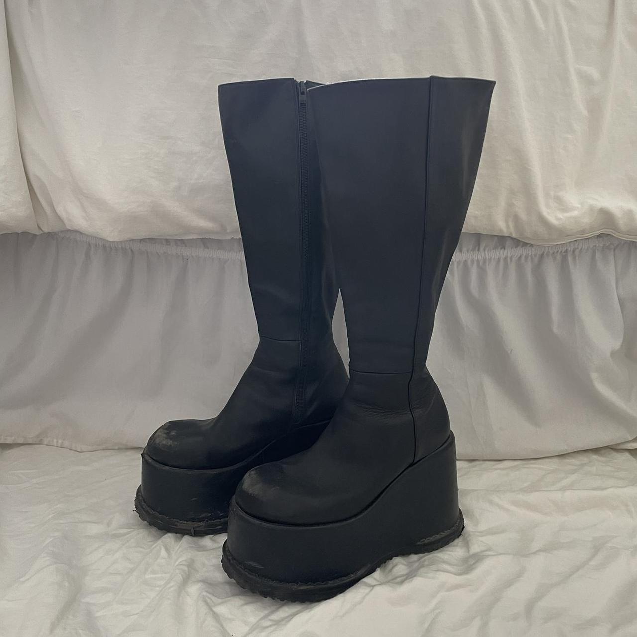 UNIF Smoke Platform boots…perfect for a rave. Some... Depop