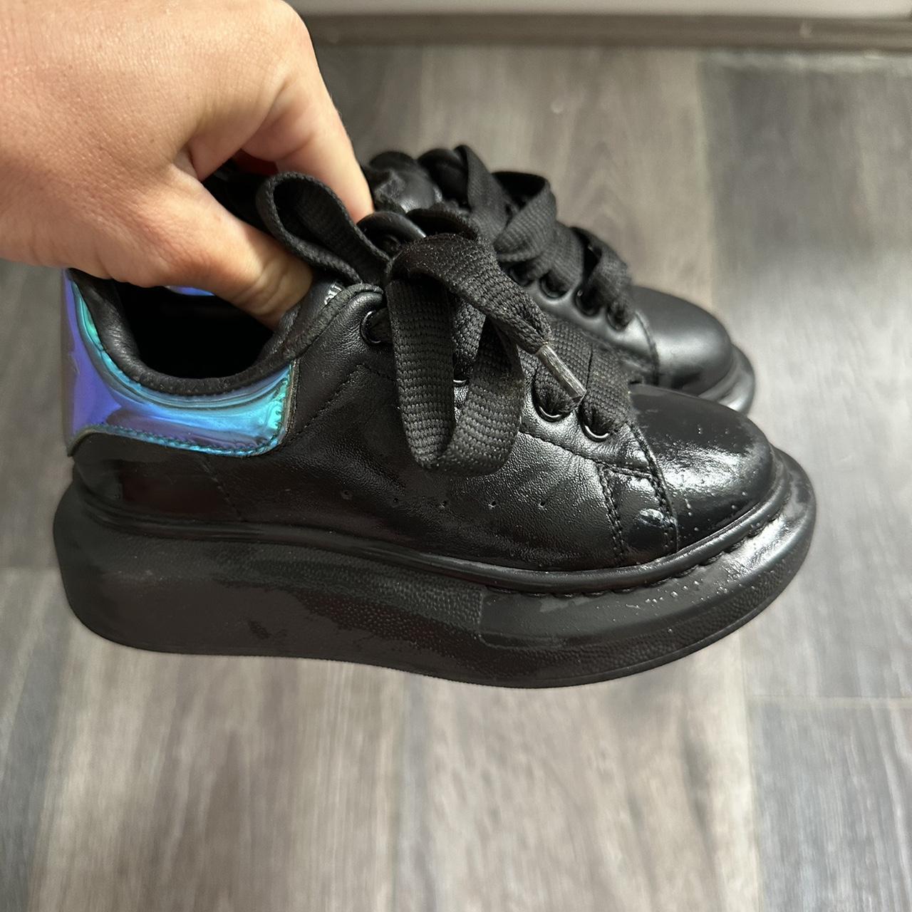 Genuine kids Alexander McQueens. Worn once. Size 25