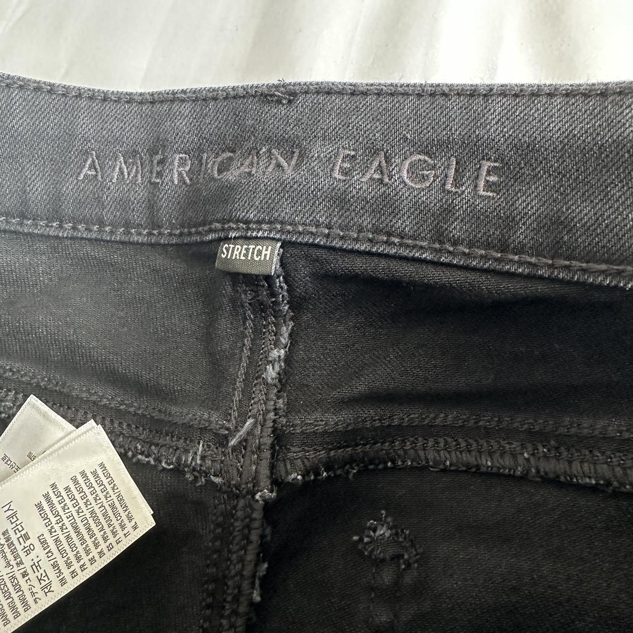 American Eagle Women's Black Jeans Depop