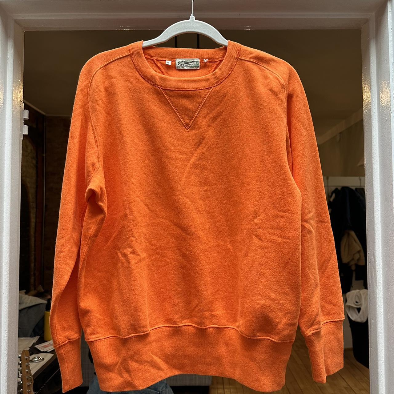 Levi's Men's Orange Sweatshirt | Depop