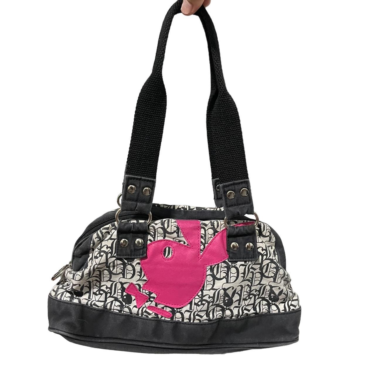 Vintage Playboy Handbag Y2K Playboy Bag with Pink... Depop