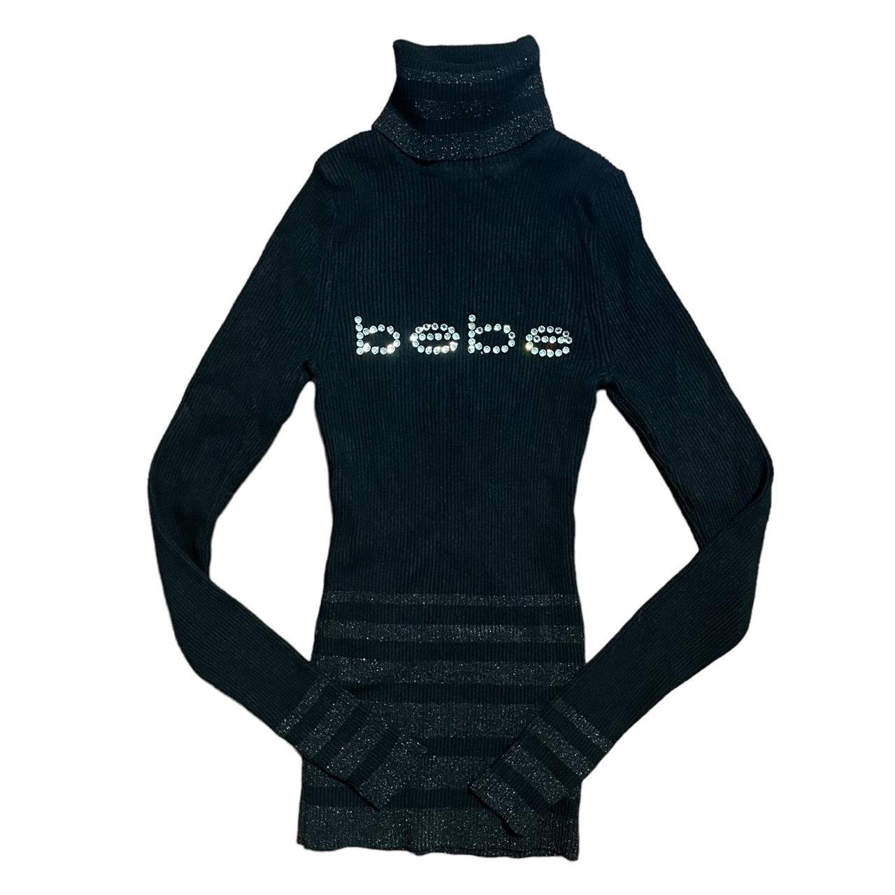 Y2K Bebe Embellished Sweater Y2K Bebe Embellished... - Depop